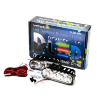 ДХО DLED DRL-130 SMD5050 2x2W (2шт.)