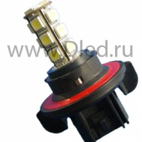 Светодиодная автомобильная лампа DLED H13 - 18 SMD 5050 (2шт.)