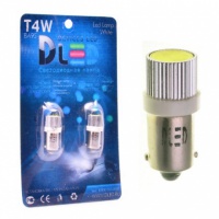 Светодиодная автомобильная лампа DLED T4W - 1 HP 1,5W (2шт.)